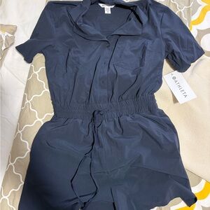 Athleta Navy Women's avenue romper XS